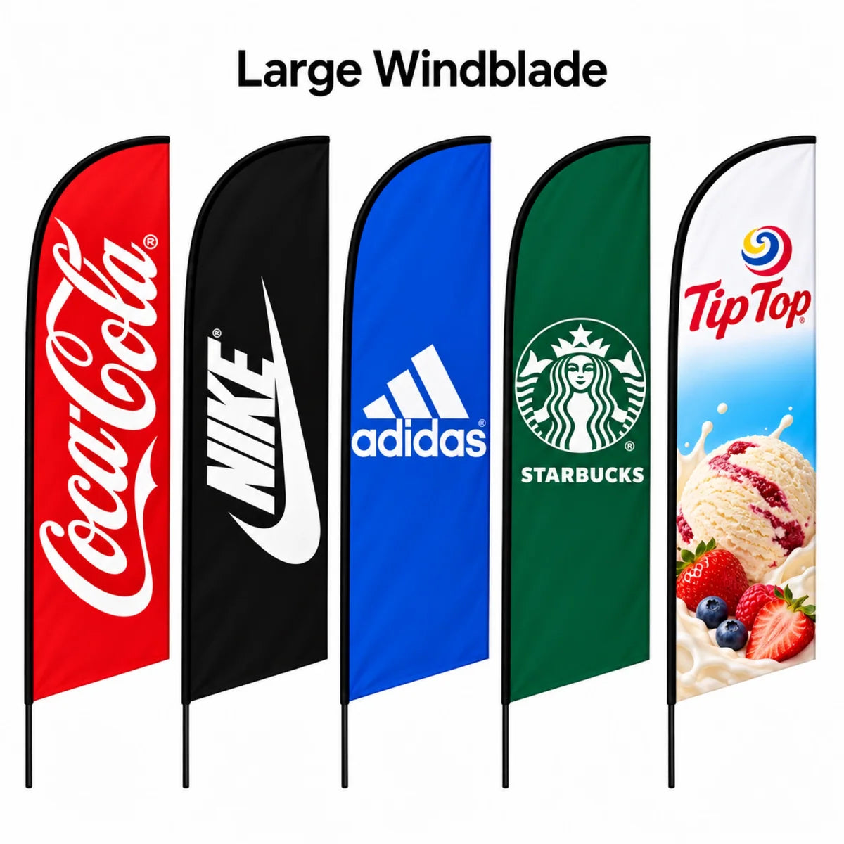 Windblade Single Sided Large Printed Examples