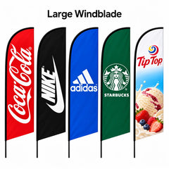 Windblade Single Sided Large Printed Examples