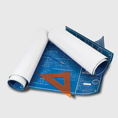 Plan printing for architectural and engineering drawings