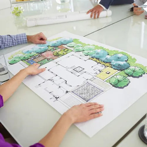 Plan printing for architectural and engineering drawings