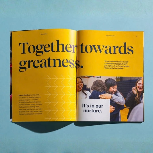 Self-cover stapled booklet printing