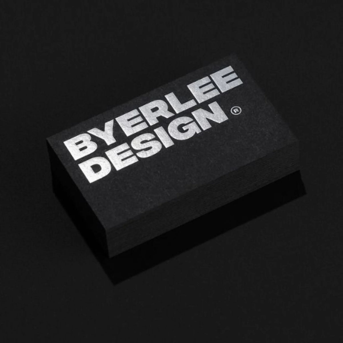Silver Foil Business Cards — image 2