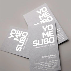 Silver Foil Business Cards — image 4